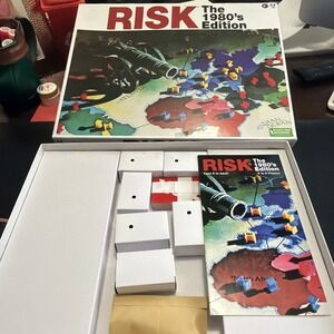 Risk The 1980's Edition Board Game -  Family Game Night Kids 8+ & Adults